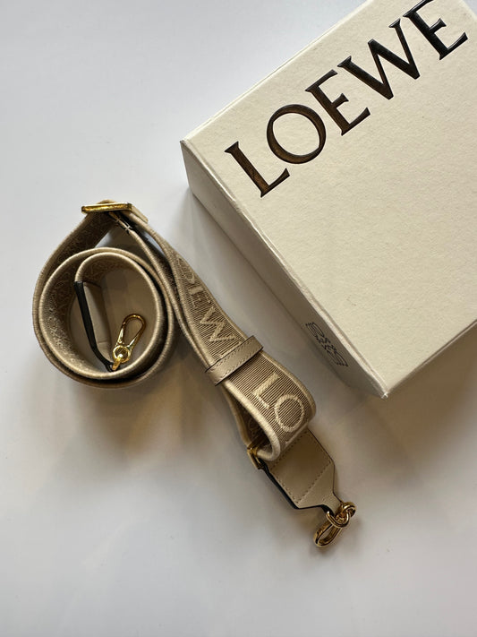 Loewe logo bag belt