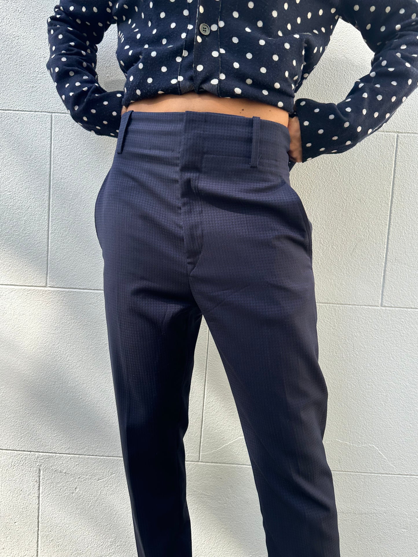 Isabel Marant Blue Check Pant Size 36