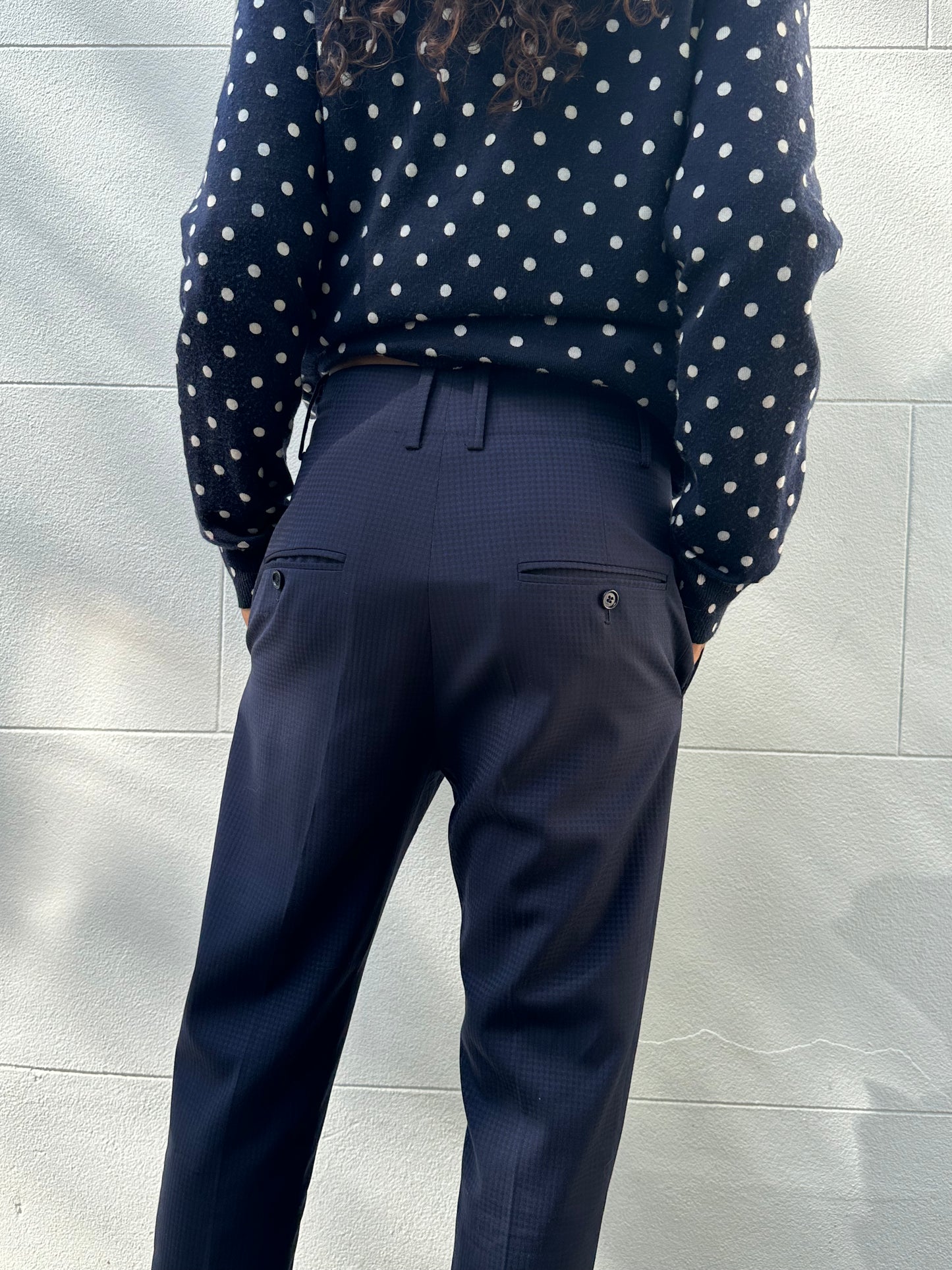 Isabel Marant Blue Check Pant Size 36
