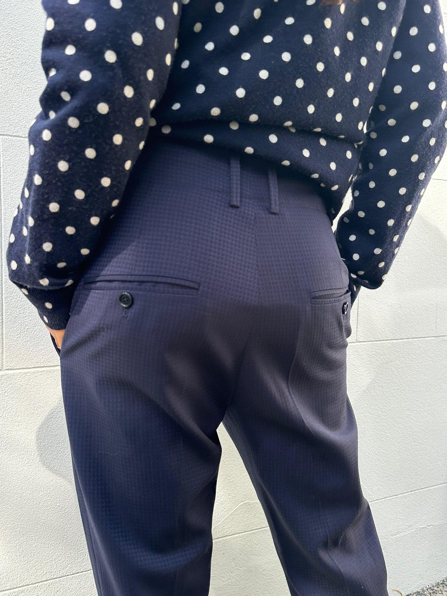 Isabel Marant Blue Check Pant Size 36