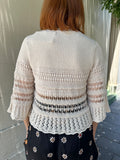 Isabel Marant Cream Lace Knit Top Size 40