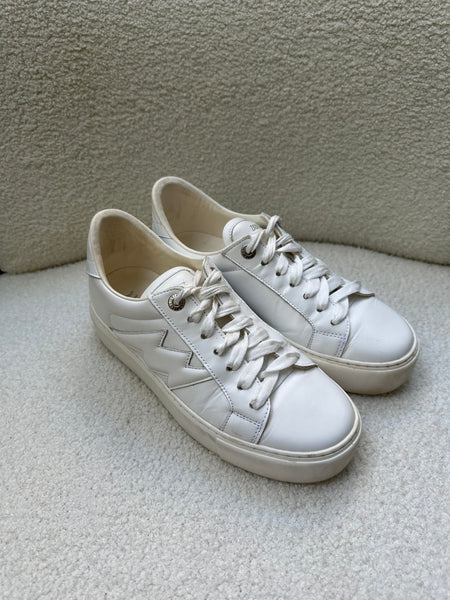 Zadig & Voltaire White Sneakers Size 37