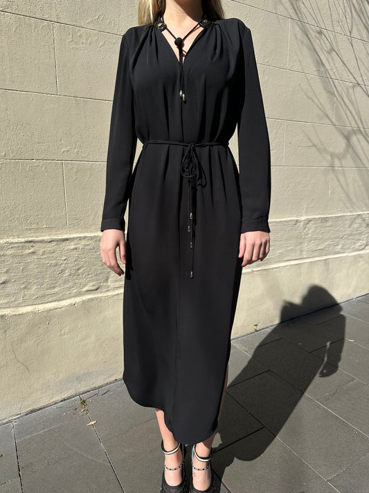 Zimmermann Black Silk Dress Size 0