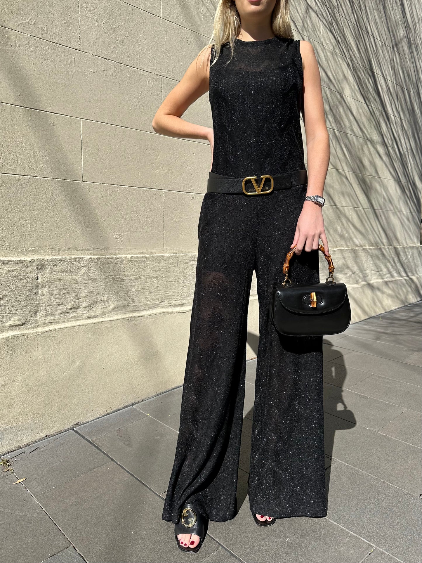 Missoni Black Jumpsuit Size S