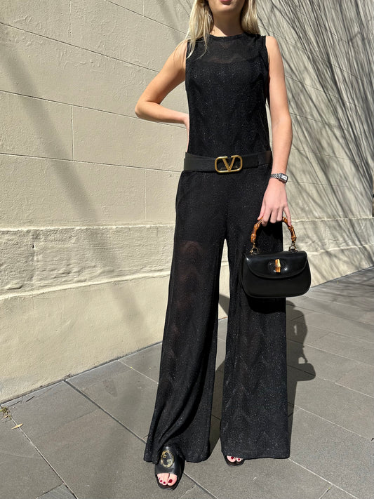Missoni Black Jumpsuit Size S