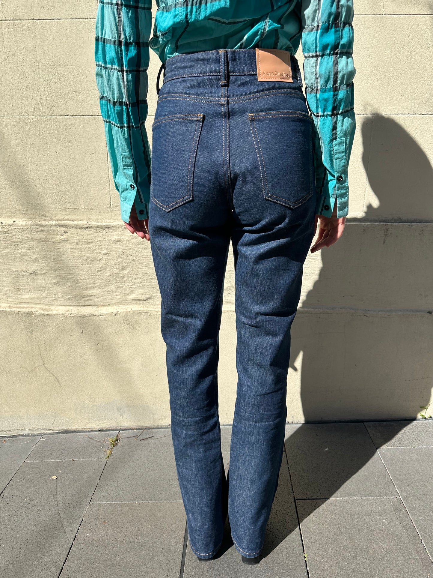 Acne Studios Dark Blue Jeans Size 27