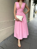 Rachel Gilbert Pink Dress Size 8