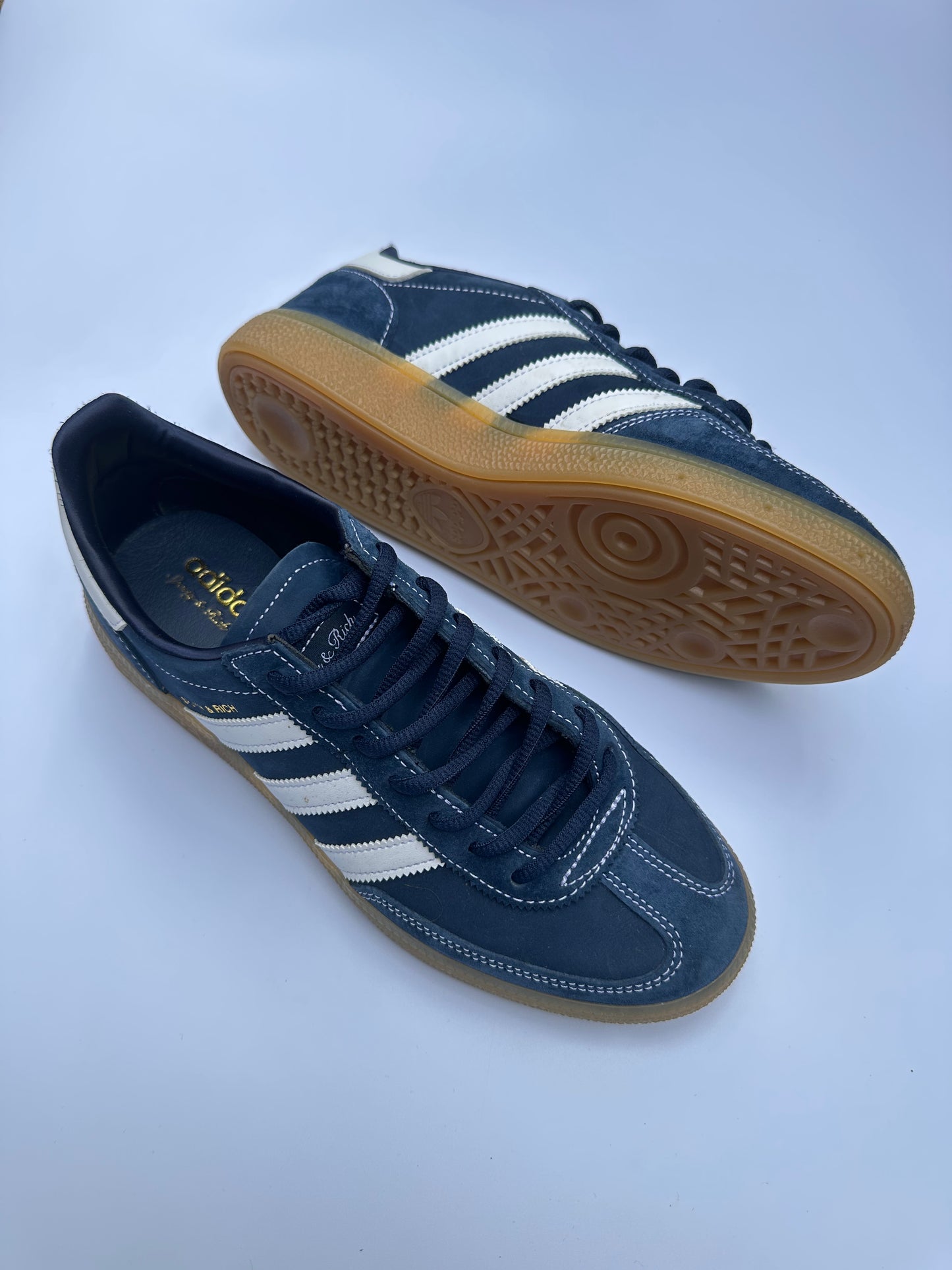 Sporty & Rich x Adidas Blue Sneakers Size 42