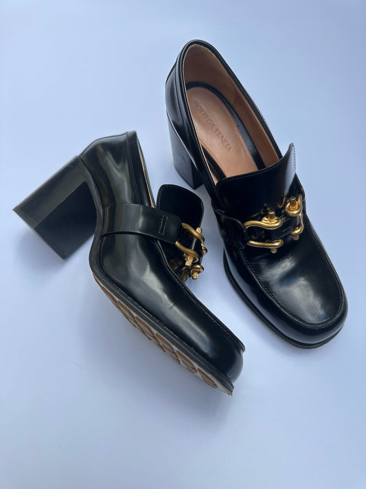 Bottega Veneta Monsieur Black Pump Size 41