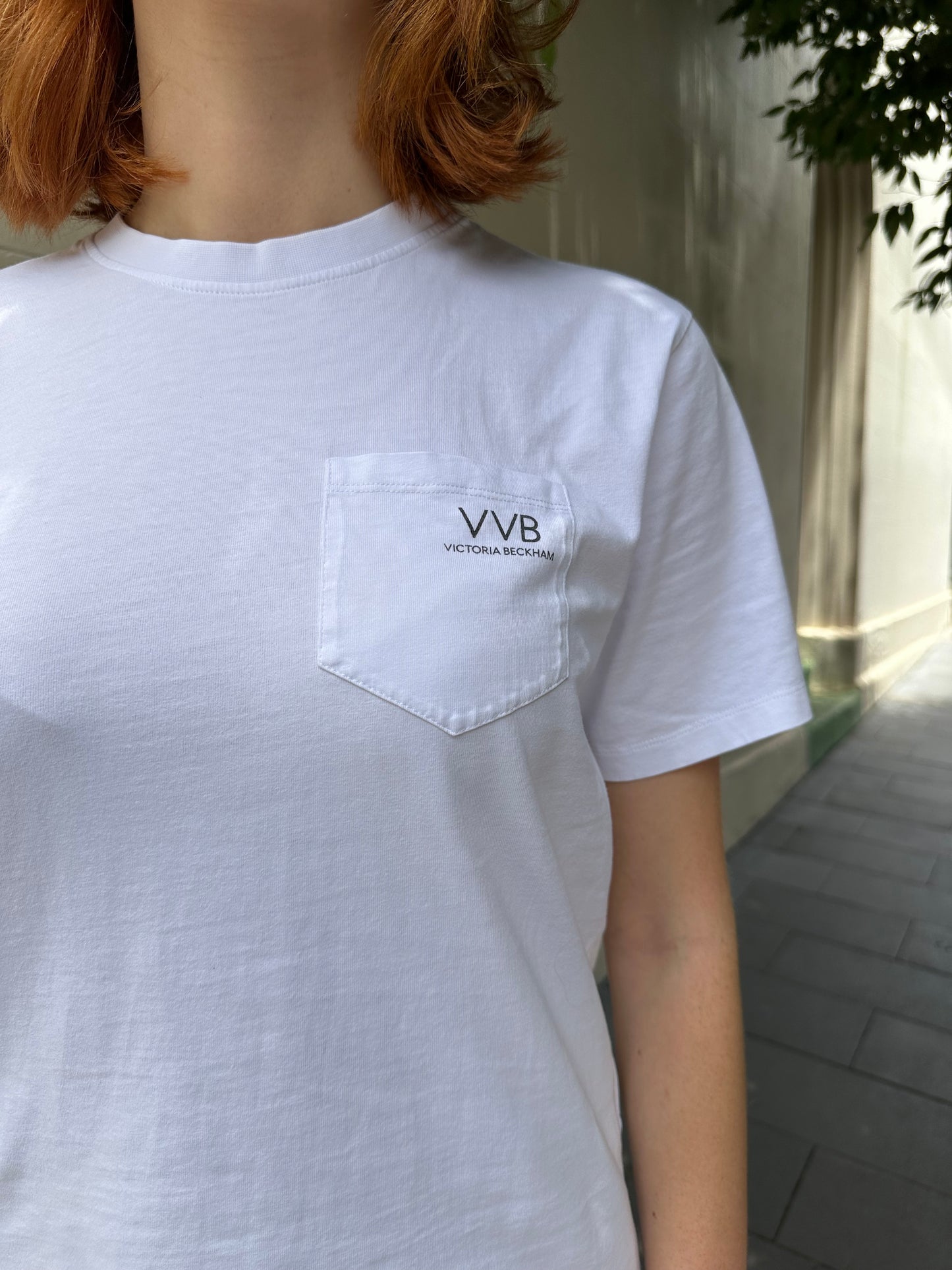 Victoria Beckham White T-Shirt Size XS