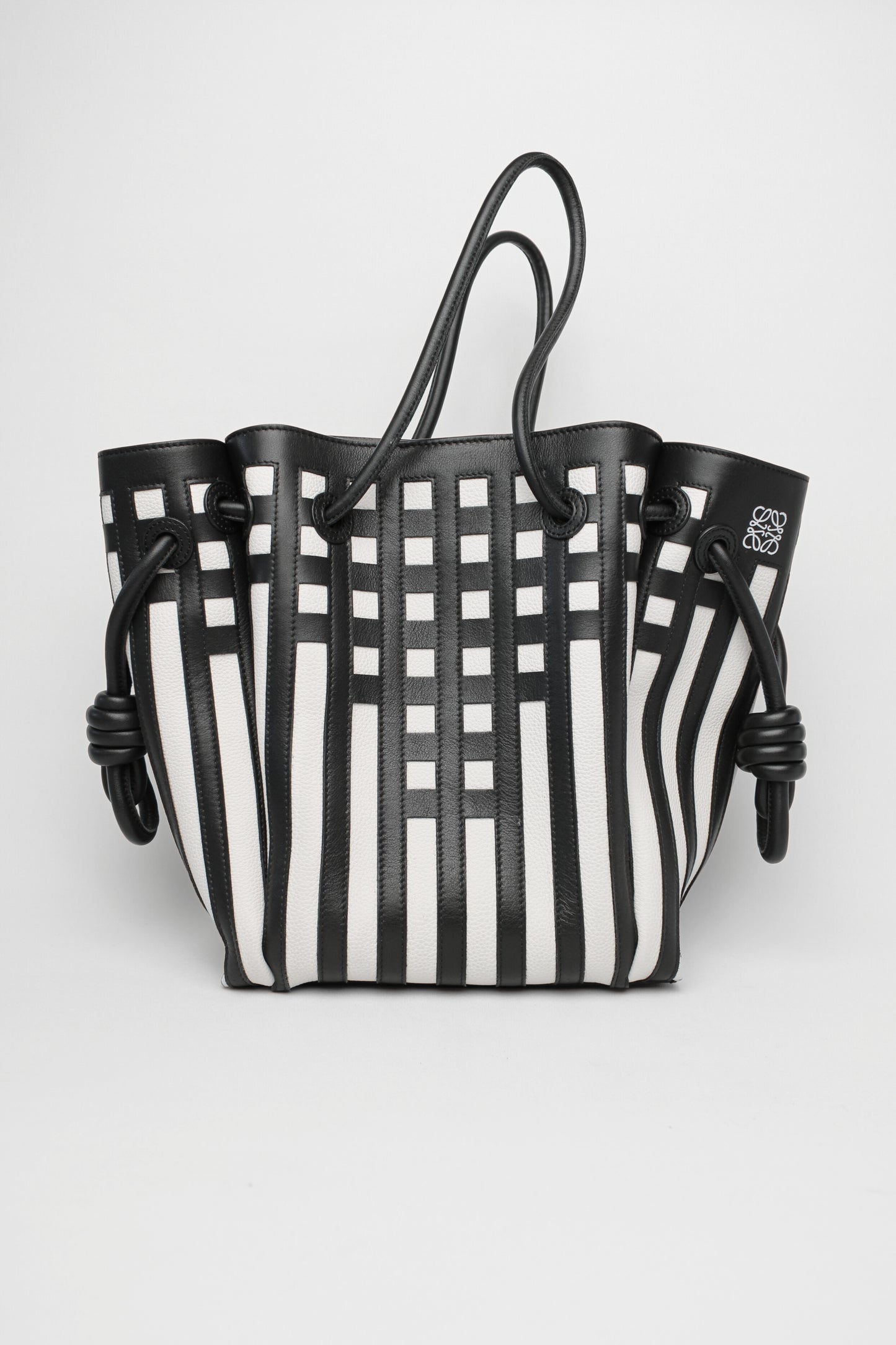 Loewe Black and White Famenco Bag
