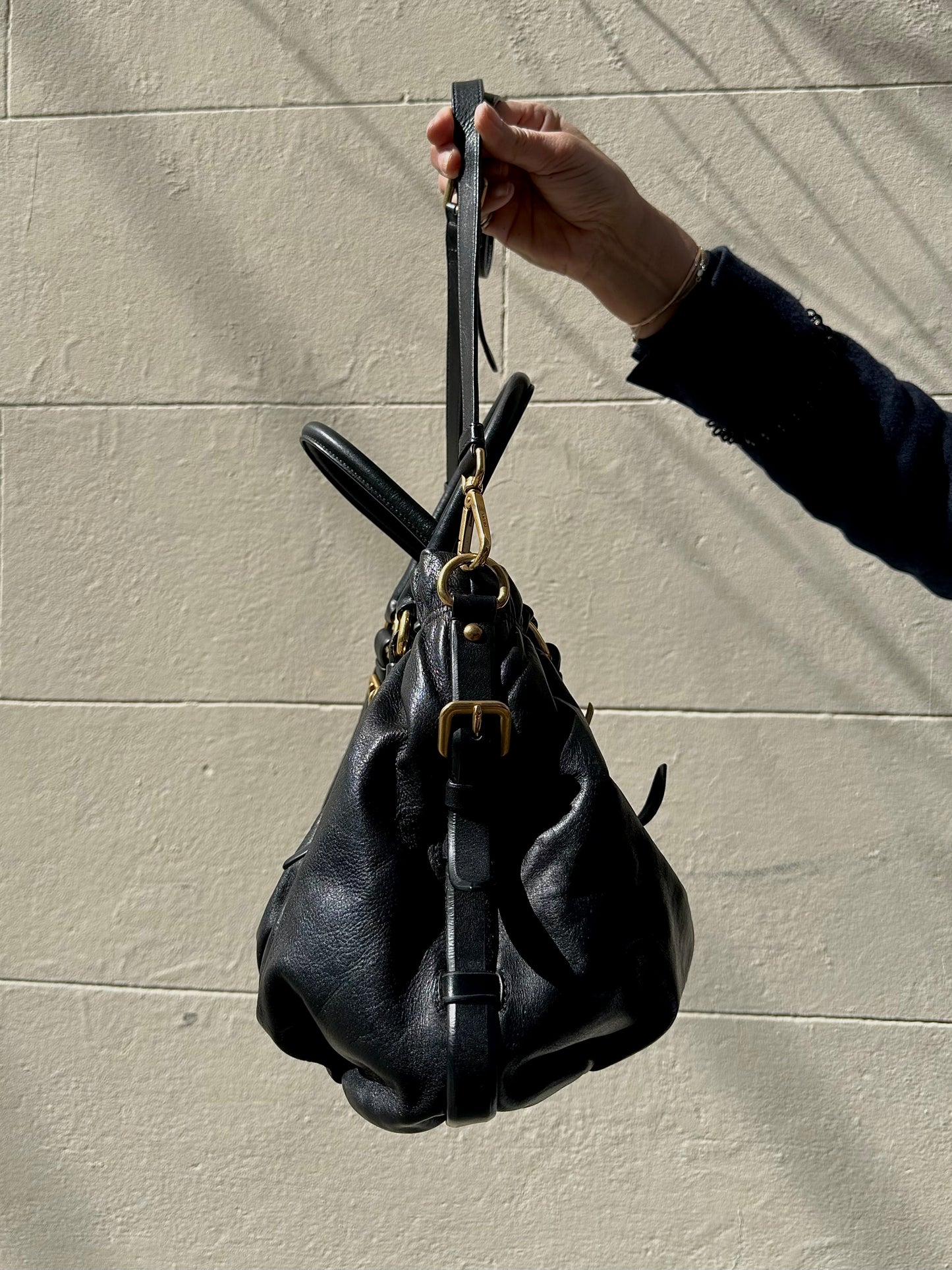Prada Black Saffiano Leather Bag