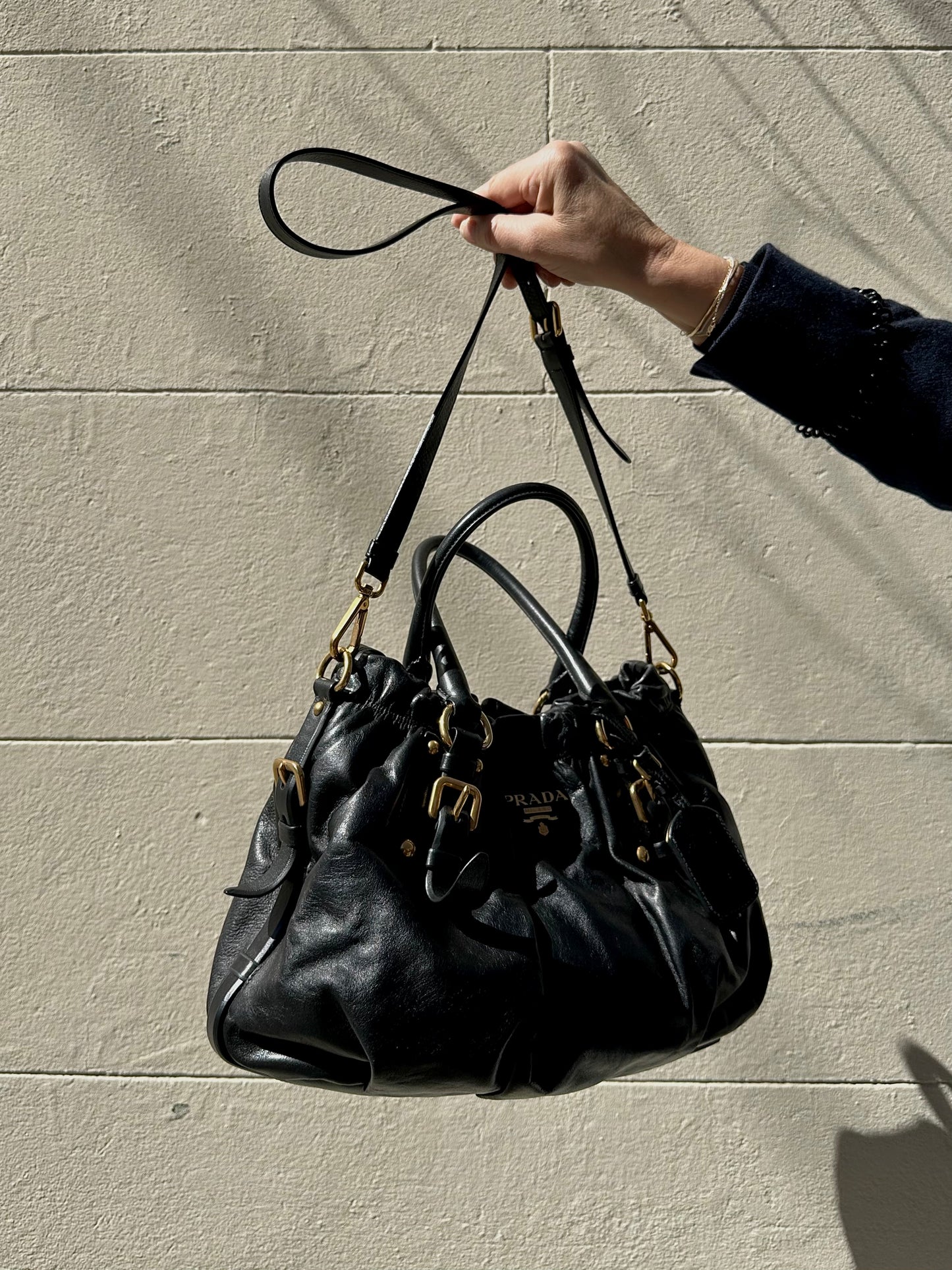 Prada Black Saffiano Leather Bag