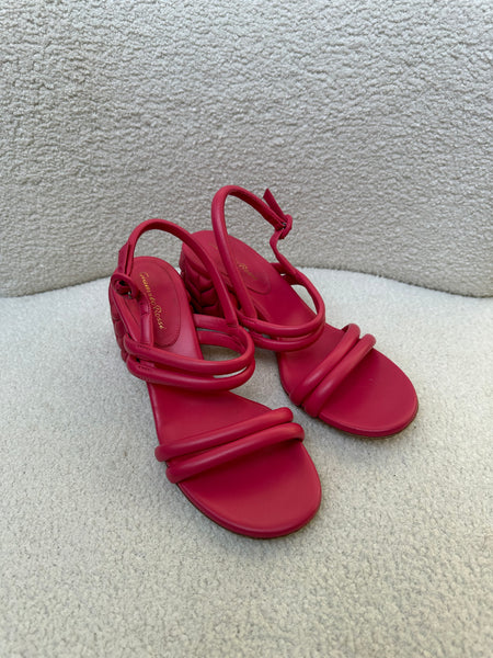 Gianvito Rossi Pink Heel Sandals Size 40