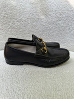 Gucci Horsebit Black Loafers Size 39.5