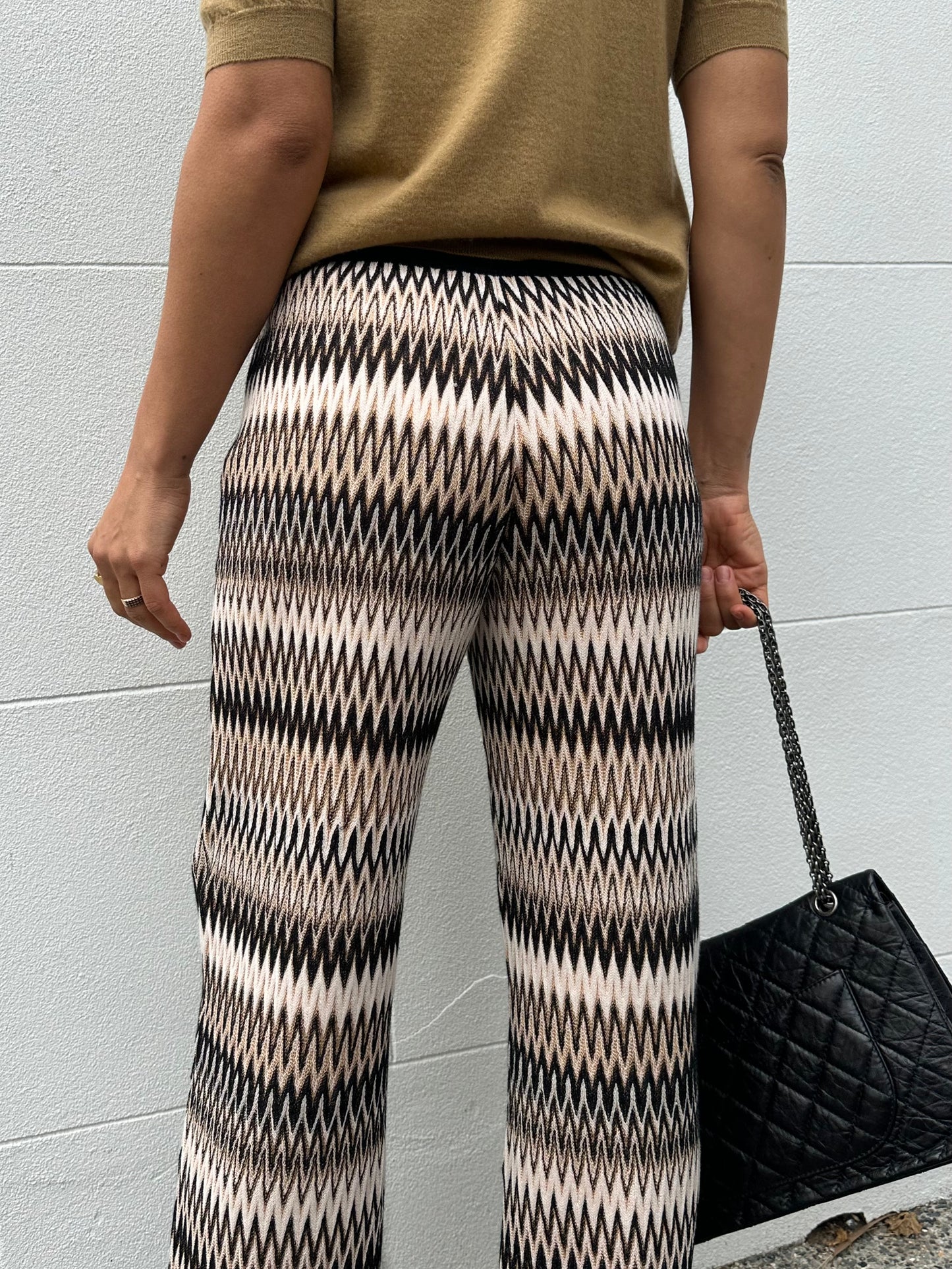 Missoni Black/Gold Pant Size 42