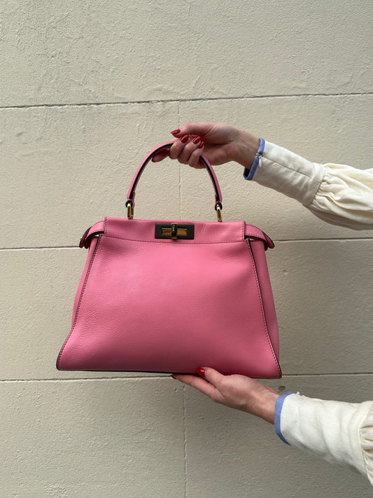 Fendi Peekaboo Pink Bag