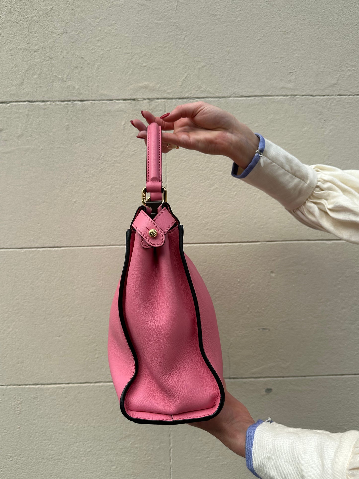 Fendi Peekaboo Pink Bag
