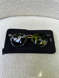 Celine Black and Gold Sunglasses