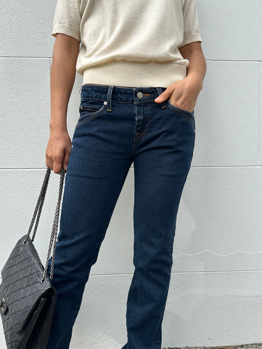 Miaou Blue Low Rise Jeans Size M