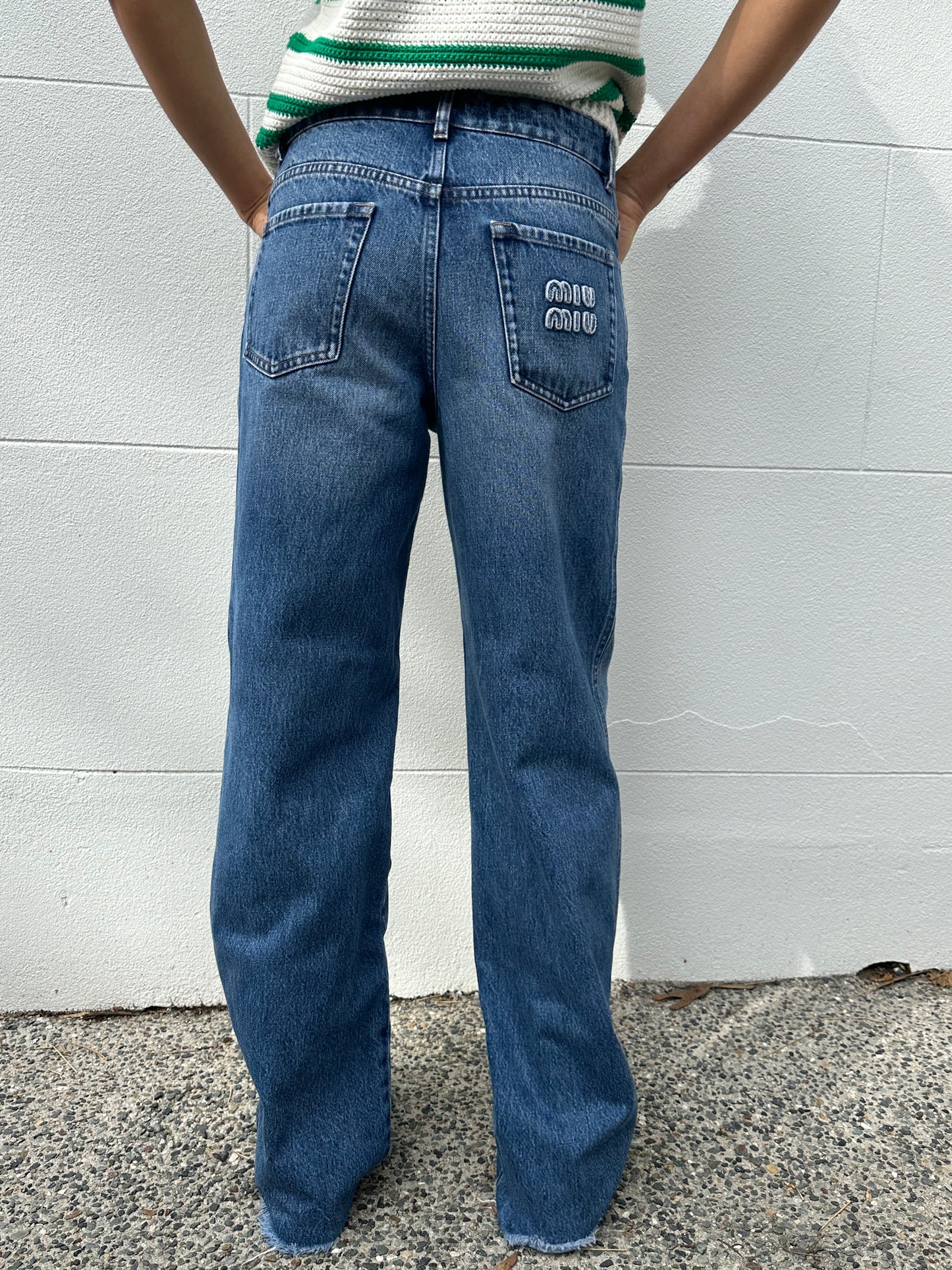 Miu Miu Blue Jeans Size 26