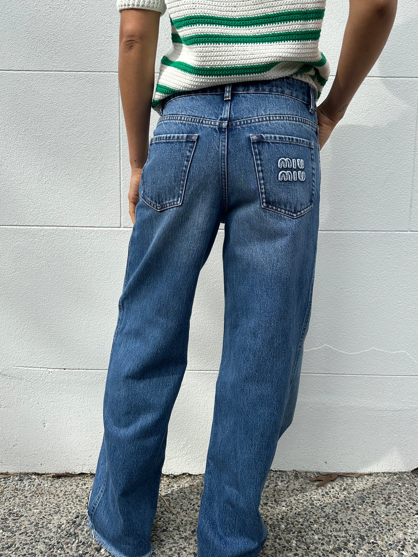 Miu Miu Blue Jeans Size 26