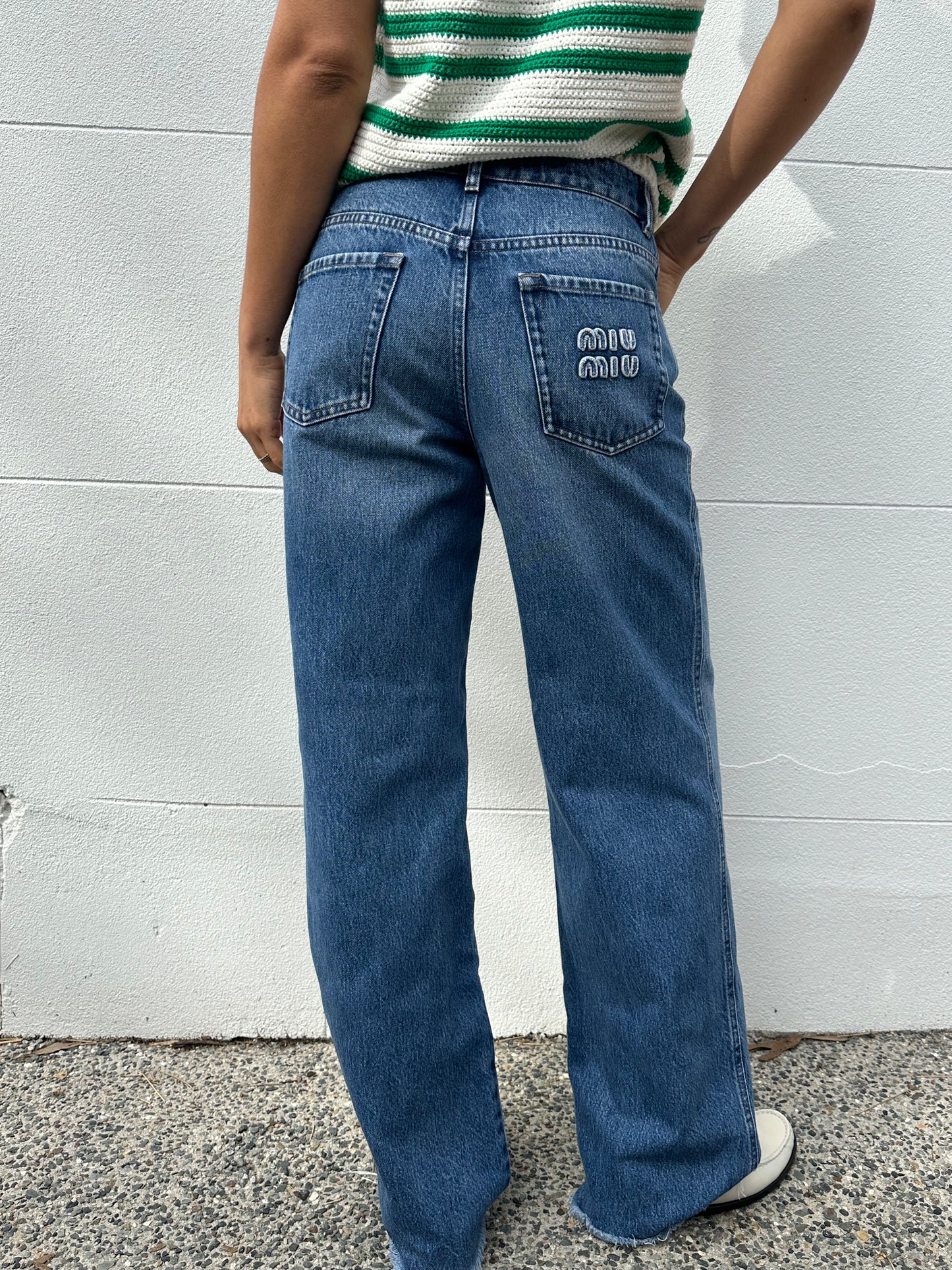 Miu Miu Blue Jeans Size 26