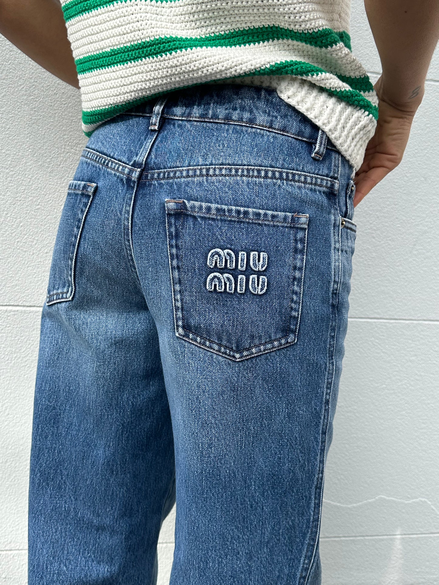 Miu Miu Blue Jeans Size 26