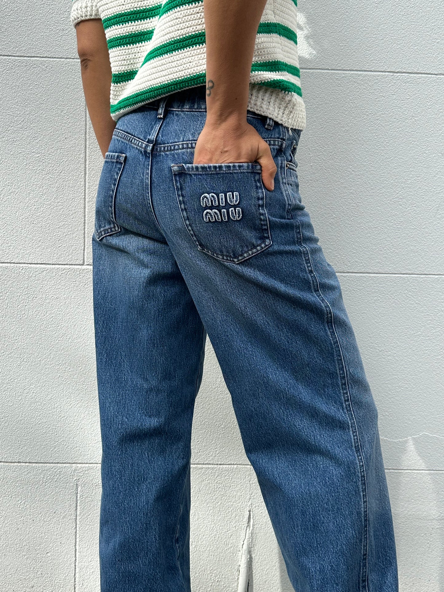 Miu Miu Blue Jeans Size 26