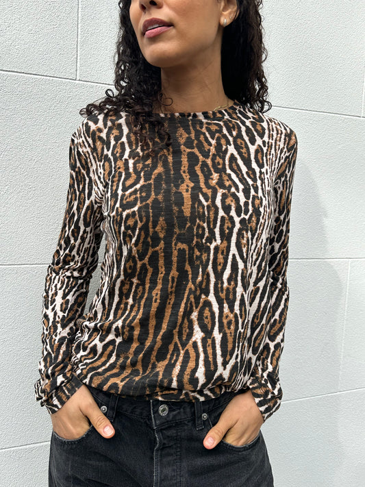Proenza Schouler Animal Long Tshirt Size M