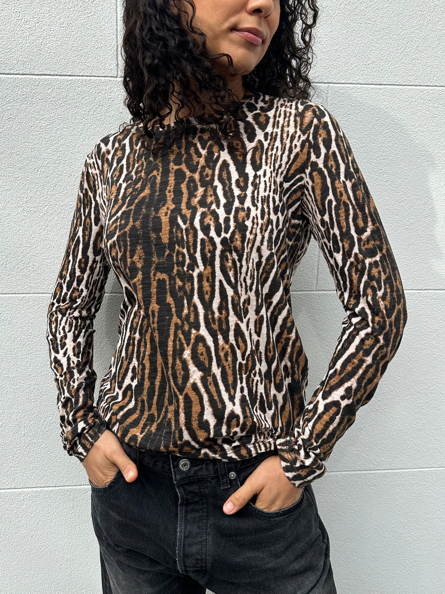 Proenza Schouler Animal Long Tshirt Size M