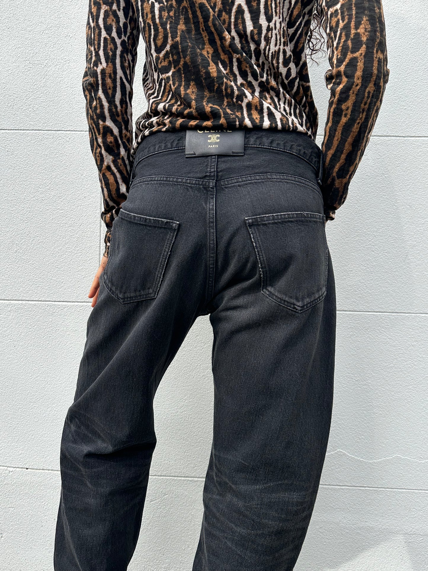 Celine Black Jeans Size 27