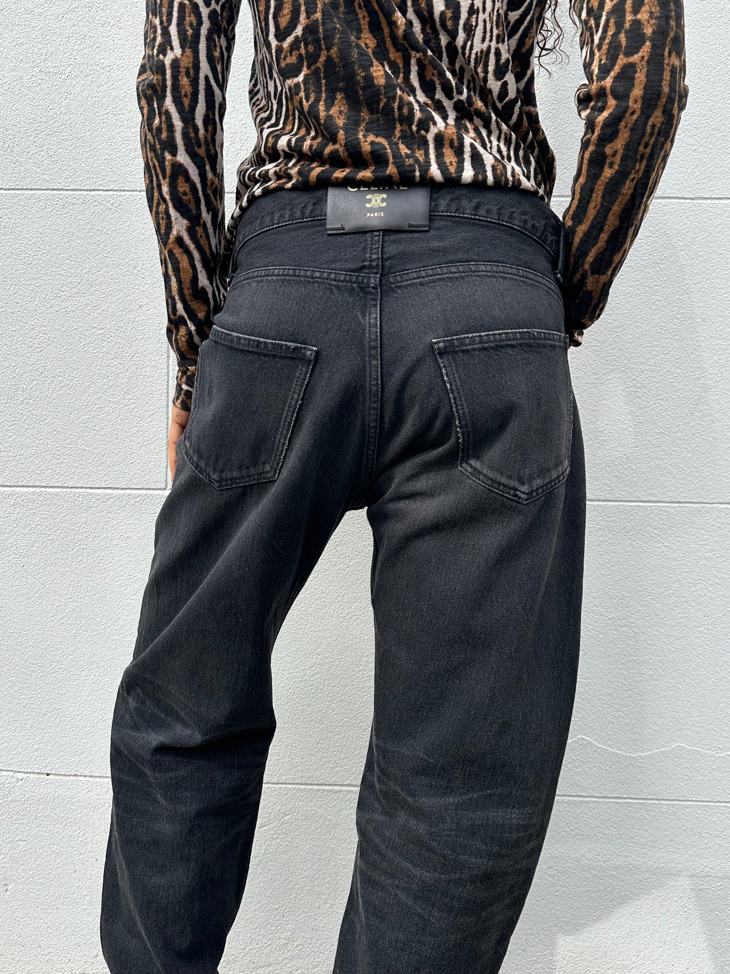Celine Black Jeans Size 27