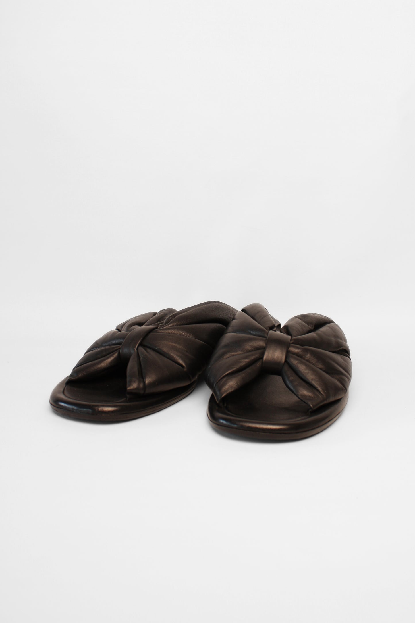 Balenciaga Black Knot Slides Size 41