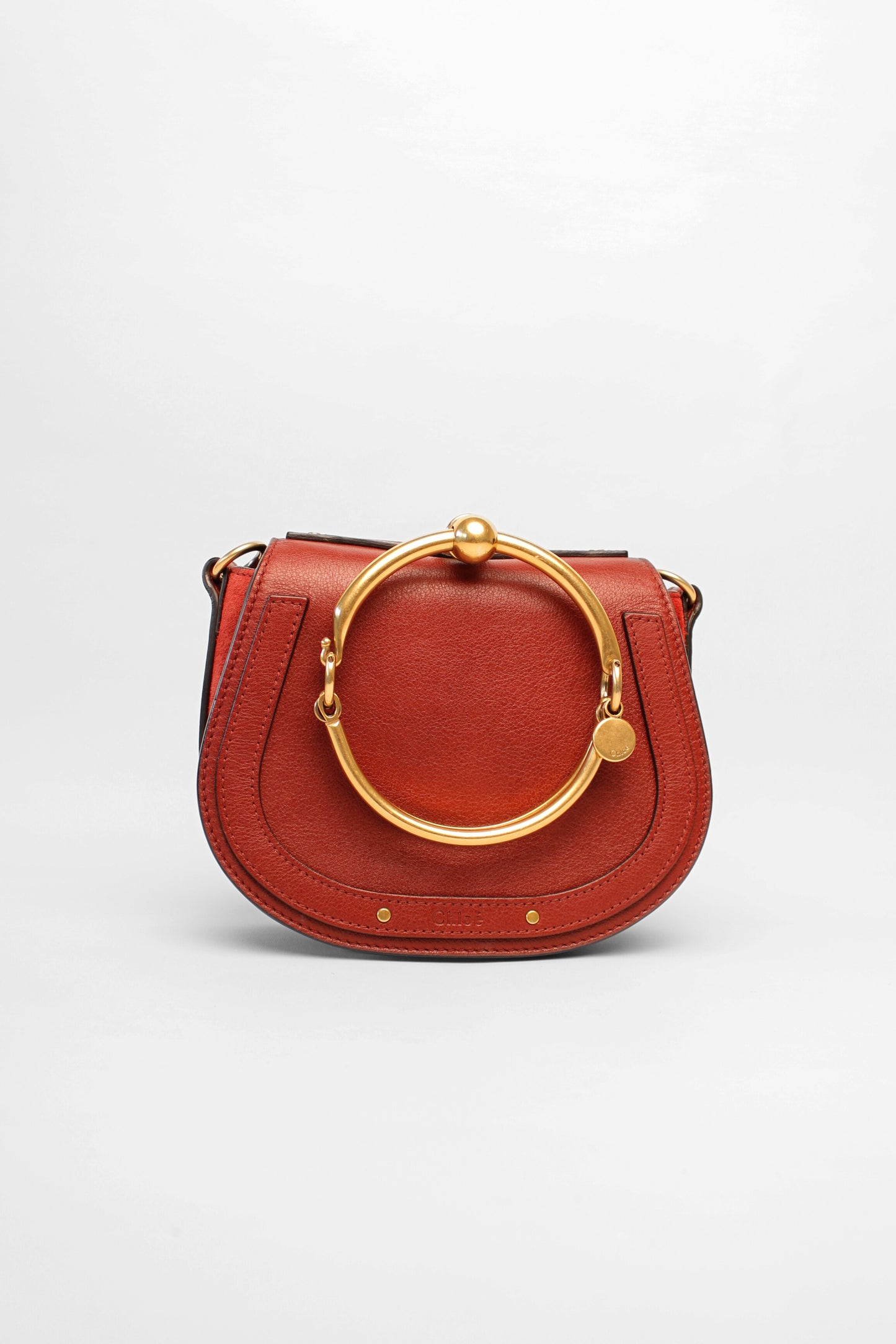 Chloe Burgundy Crossbody Bag