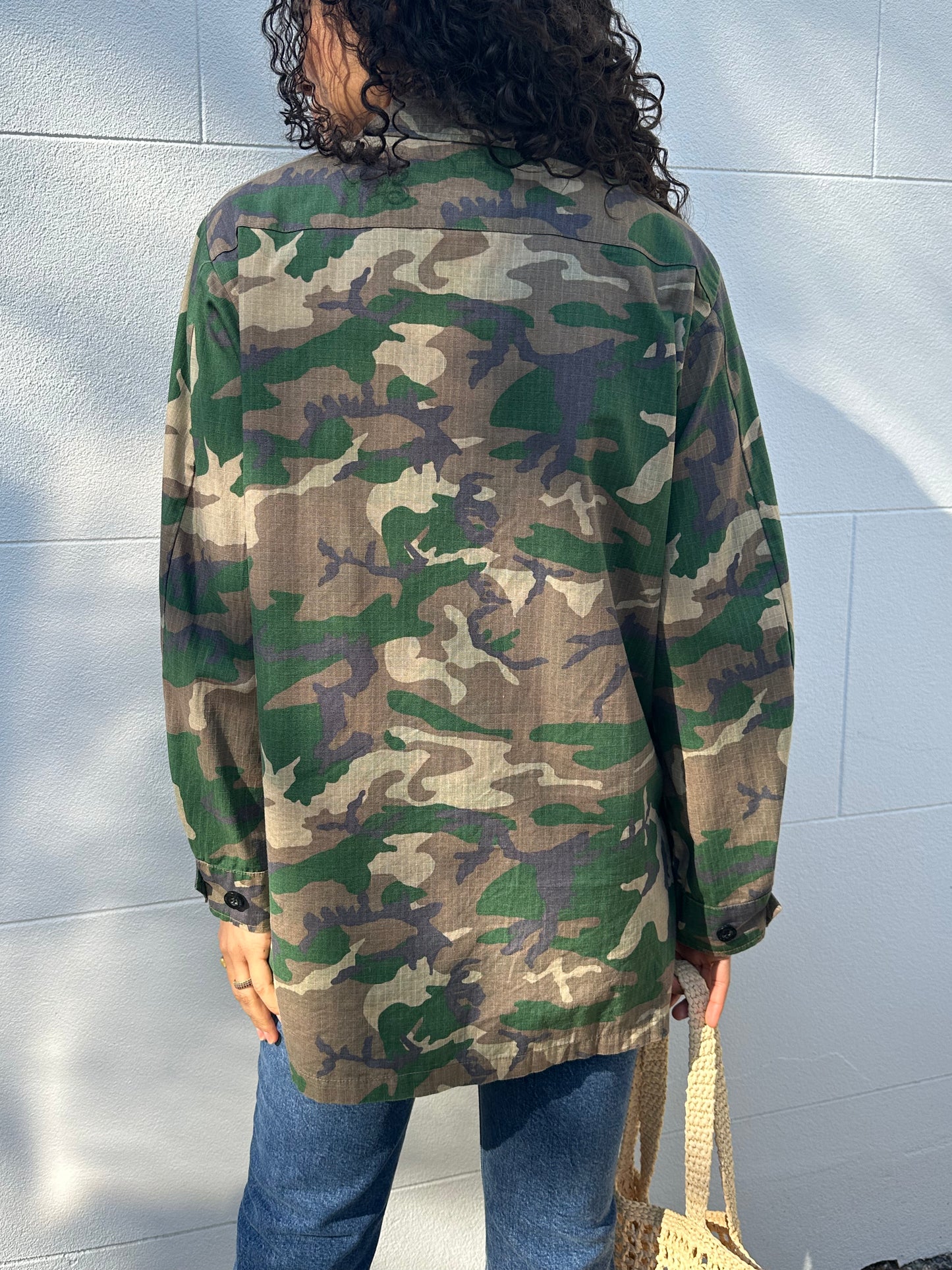 Anine Bing Camo Shirt/Jacket Size M
