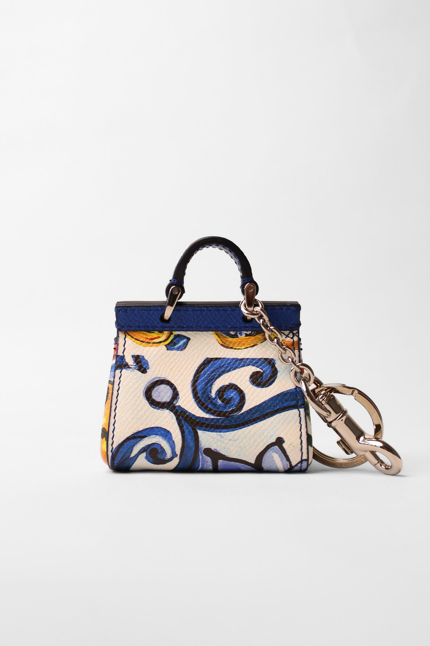 Dolce & Gabbana Blue Mini Bag Keychain / Bag Charm