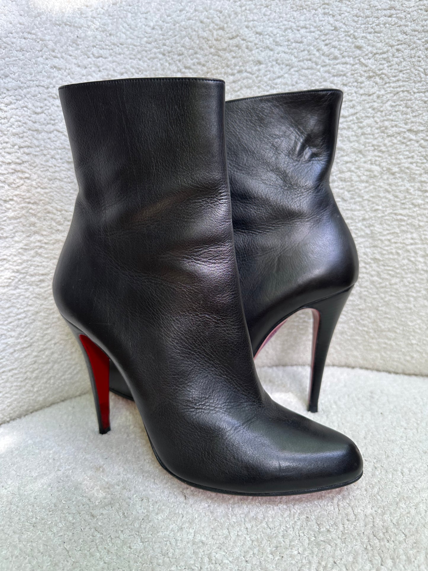 Christian Louboutin Black Short Boots Size 40