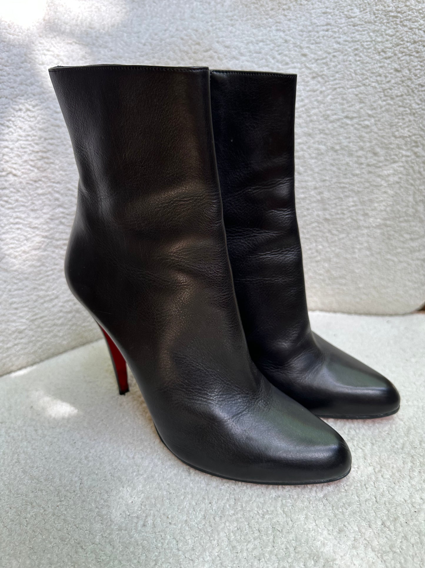 Christian Louboutin Black Short Boots Size 40