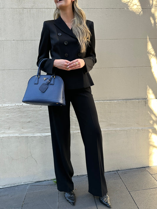 Max Mara Black Suit Size 40