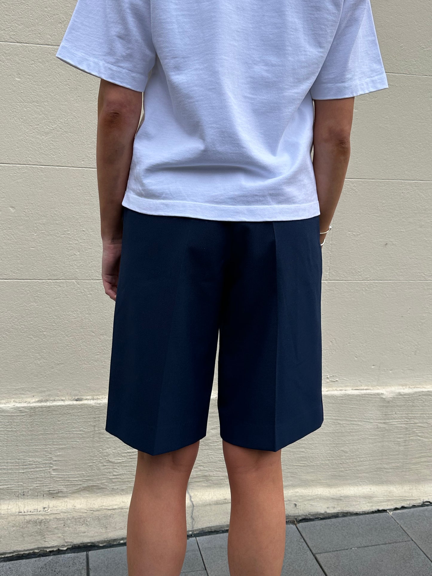 Maison Margiela Blue Long Shorts Size 1