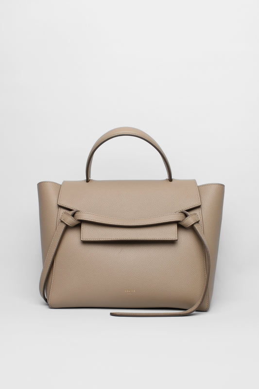 Celine Taupe Belt Bag Medium