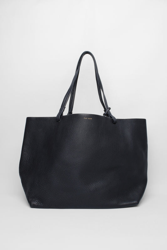 The Row Navy Tote Bag Size XL